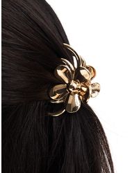 ASOS - Hair Claw With Floral Detail - Lyst