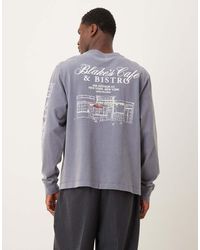 Abercrombie & Fitch - Coffee Graphic Long Sleeve T-shirt - Lyst