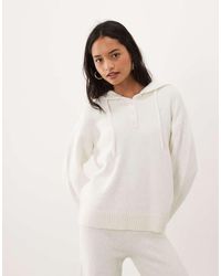 4th & Reckless - Fluffy Knit Hoodie - Lyst