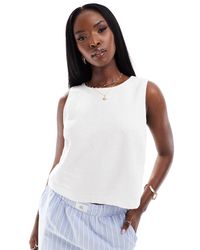 Abercrombie & Fitch - Linen Shell Top - Lyst