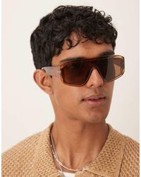 ASOS - Chunky Aviator Sunglasses - Lyst