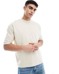 Brave Soul - T-shirt à manches courtes en tissu 300 g/m 2 - Lyst