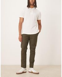 Brave Soul - Relaxed Fit Linen Blend Trousers - Lyst