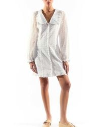 Collective The Label - Button Down Mini Dress - Lyst