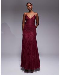 ASOS - – maxikleid aus spitze - Lyst