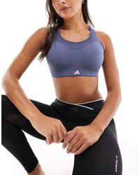 adidas Originals - Adidas Training Tailored Impact High Support Sports Bra - Lyst