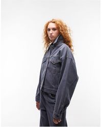 TOPSHOP Jean and denim jackets for Women | Online Sale up to 67% off | Lyst