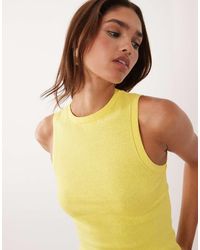 ASOS - Fine Knit Tank Top Co-Ord - Lyst