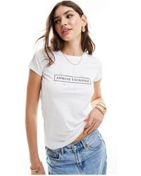 Armani Exchange - Slim T-shirt - Lyst