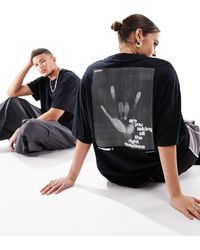 Collusion - Unisex Photographic Hand Back Print T-shirt - Lyst