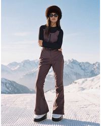 ASOS 4505 Ski & Snow - 4505 Ski Water Repellent Soft Shell Salopette With Cinched Waist - Lyst