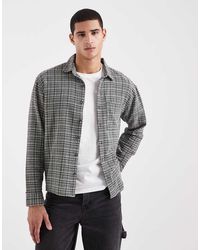 Cotton On - Long Sleeve Textured Check Shirt - Lyst