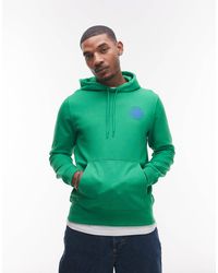 Lacoste - Sweat à capuche à enfiler avec imprimé devant et au dos - Lyst