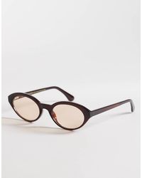 & Other Stories - Slim Oval Sunglasses - Lyst