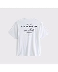 Abercrombie & Fitch - Tall Premium Heavyweight 2.0 Logo Tee - Lyst