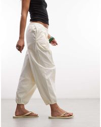 Reclaimed Vintage - Poplin Bloomer 3/4 Trouser - Lyst