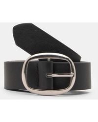 Pull&Bear - Belt With Rounded Buckle - Lyst