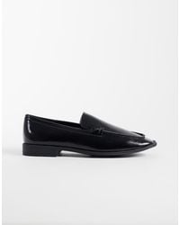 London Rebel - Sian Square Toe Loafers - Lyst