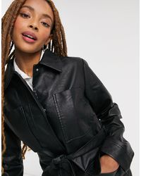 Threadbare Cappotto corto - Nero