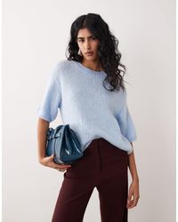 Jdy - – kurzärmliger strickpullover - Lyst