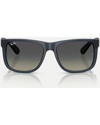 Ray-Ban - – justin – klassische, eckige sonnenbrille - Lyst