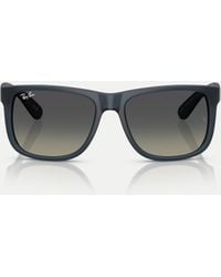 Ray-Ban - – justin – klassische, eckige sonnenbrille - Lyst