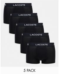 Lacoste - – essentials – 5er-pack unterhosen - Lyst