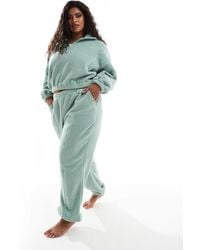 ASOS - Asos design curve – lounge-jogginghose aus microfleece - Lyst