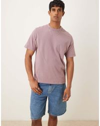 Abercrombie & Fitch - T-Shirt A Maniche Corte Vintage Color Mora - Lyst