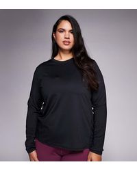 4505 - Curve Icon Active Quick Dry Long Sleeve Running Top - Lyst