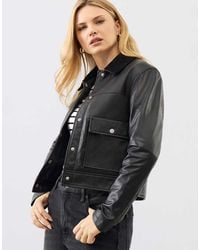 Bolongaro Trevor - Real Leather Caris Trucker - Lyst