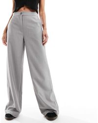 ASOS - Tailored Relaxed Straight Leg Pants - Lyst