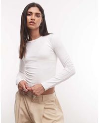 Collusion - Long Sleeve Fitted Rib T-shirt - Lyst
