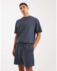New Look - Waffle Shorts Co-ord - Lyst