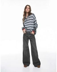 Pull&Bear - Jean ample taille basse - moyen - Lyst