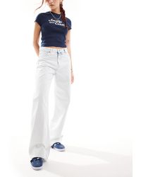 Monki - Naoki Loose Fit Low Rise Jeans - Lyst
