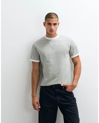 ASOS - Breathemaxtm Regular Fit T-shirt With Tonal Ringer - Lyst