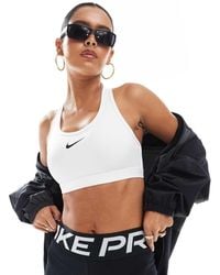 Nike - Bra Regolabile Non Imbottito Swoosh High Support – Donna - Lyst