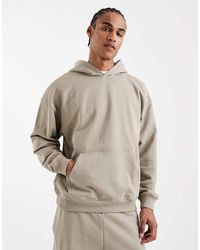 Only & Sons - Premium 400gsm Heavyweight Oversized Fit Hoodie Co-ord - Lyst