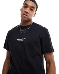 Jack & Jones - Oversized T-Shirt Met Originals-Print - Lyst