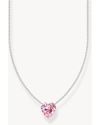 Thomas Sabo - Necklace With Heart-Shaped Pendant - Lyst
