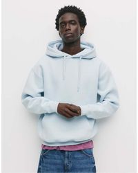 Pull&Bear - Felpa Con Cappuccio Basic - Lyst