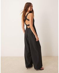 ASOS - – strukturierter jumpsuit - Lyst