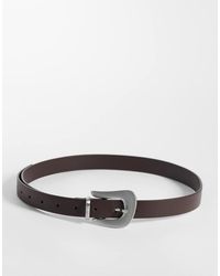 ASOS - Waist And Hip Belt With Abstract Buckle - Lyst