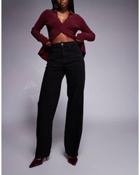 Noisy May - Josie High Waist Baggy Jeans - Lyst