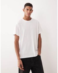 SELECTED - Regular-Fit T-Shirt Van 100% Katoen - Lyst