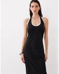 button up long sleeve midi dress Patou