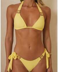 Moda Minx - Amour Tie Side Brazilian Bikini Bottom - Lyst