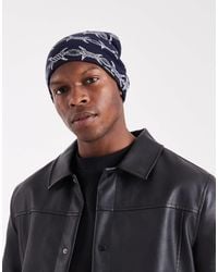 Santa Cruz - – gerippte strickmütze - Lyst