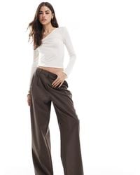 Vero Moda - Dad Fit Tailored Trouser - Lyst